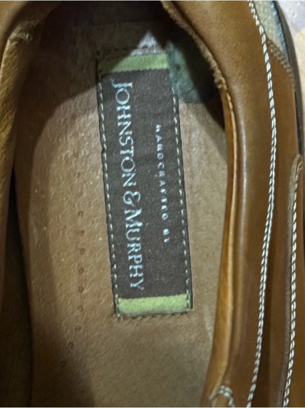 Johnston & Murphy smooth brown